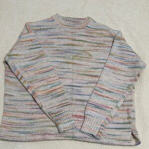 J. Crew Pastel Striped Women's Sweater